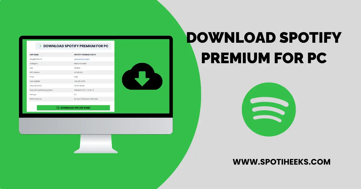 DOWNLOAD SPOTIFY PREMIUM FOR PC